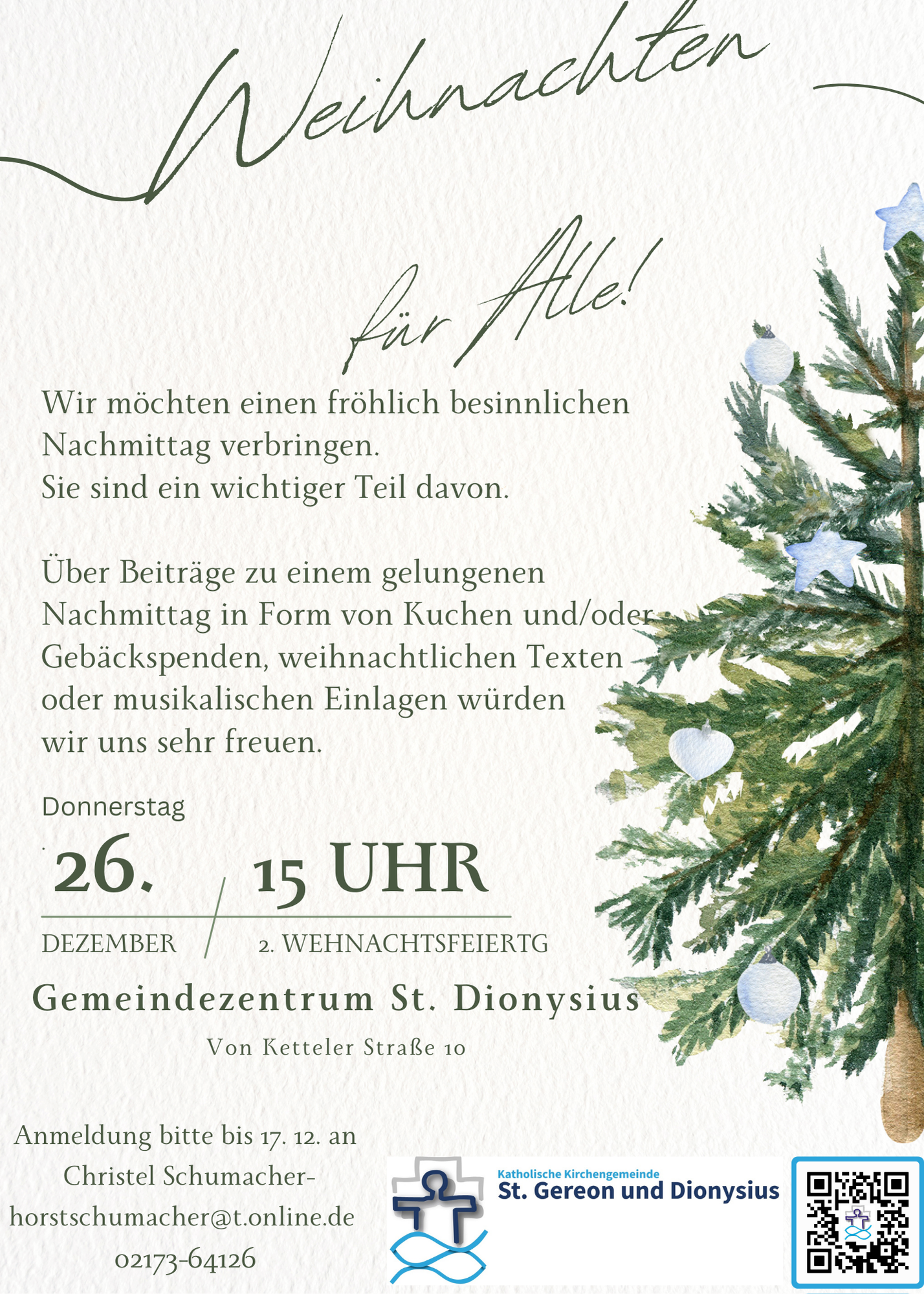 Weihnachten für alle