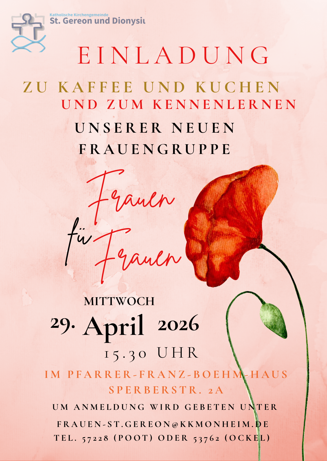 Frauen für Frauen Einladung