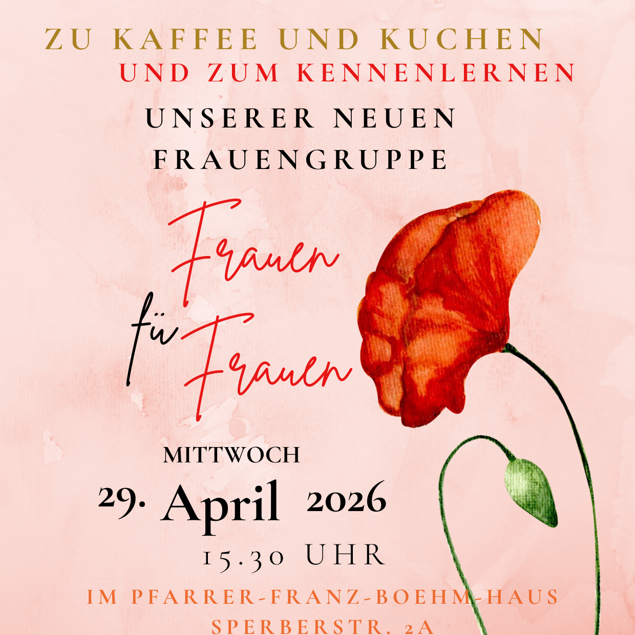 Frauen für Frauen Einladung